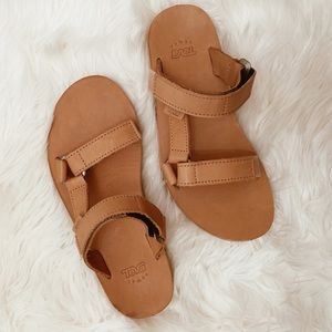 Teva Leather Sandals (brand new never worn)